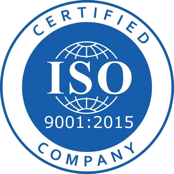 ISO 9001:2015 Certified Company